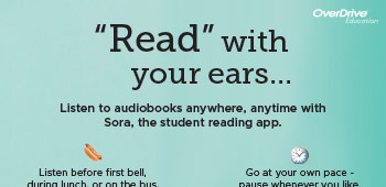 Sora Teen Audiobooks Flyer