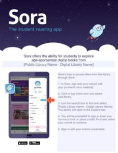 Editable 8.5x11 Public Library Connect Flyer – Full Size