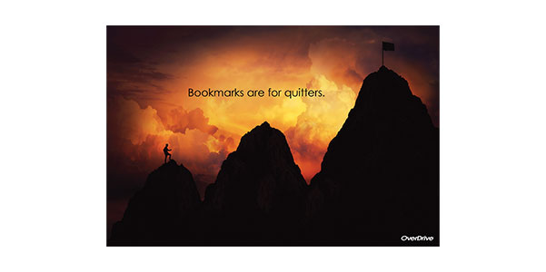Bookmarks are for quitters Postcard
