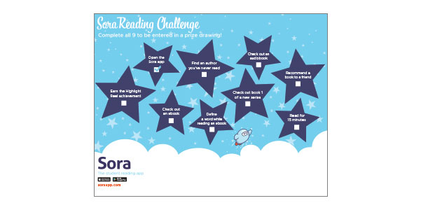 Sora Reading Challenge graphic