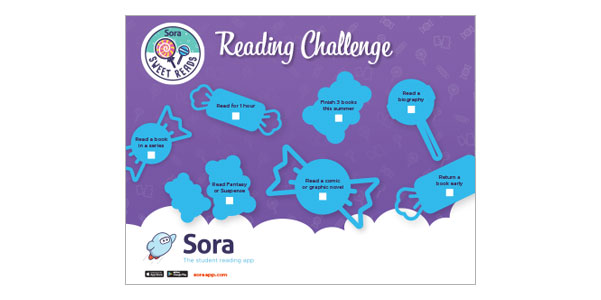 Sora Sweet Reads Reading Challenge 