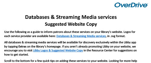 Update Your Library Website